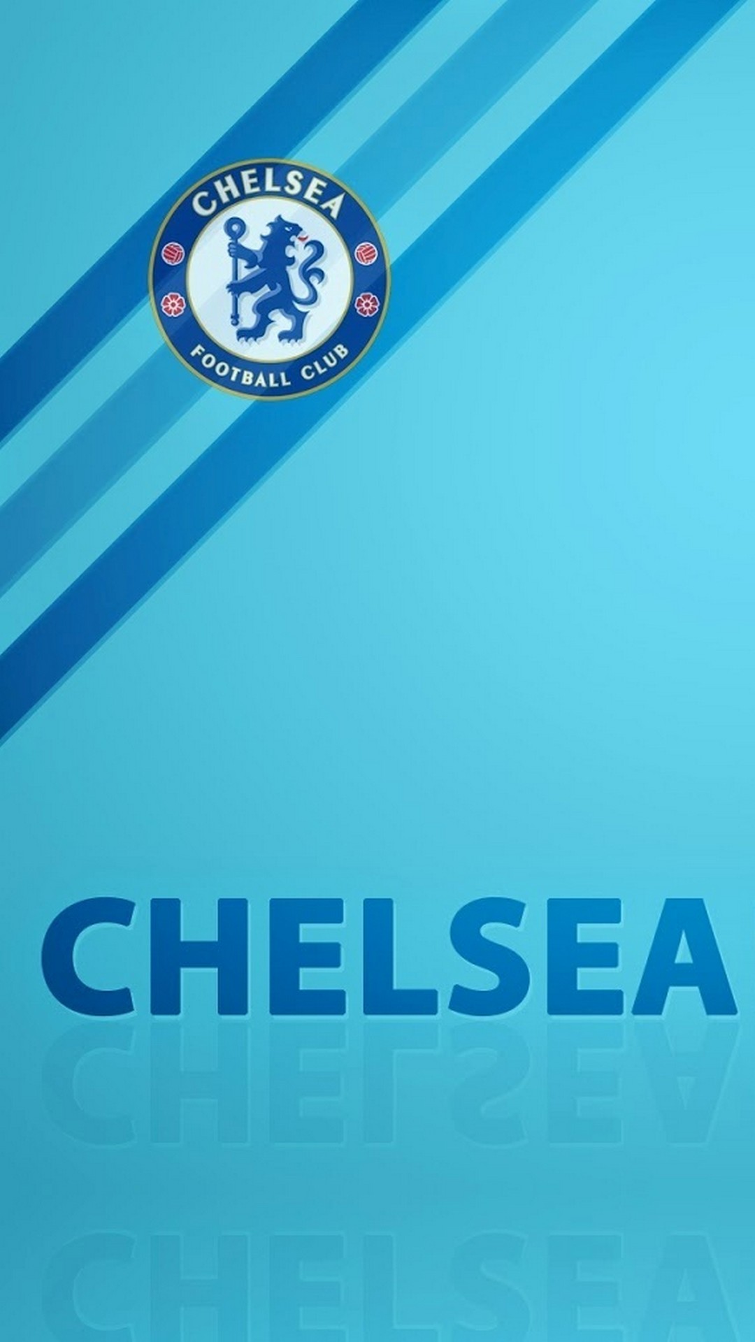 Chelsea FC HD Logo Wallpapers for iPhone and Android mobiles - Chelsea Core