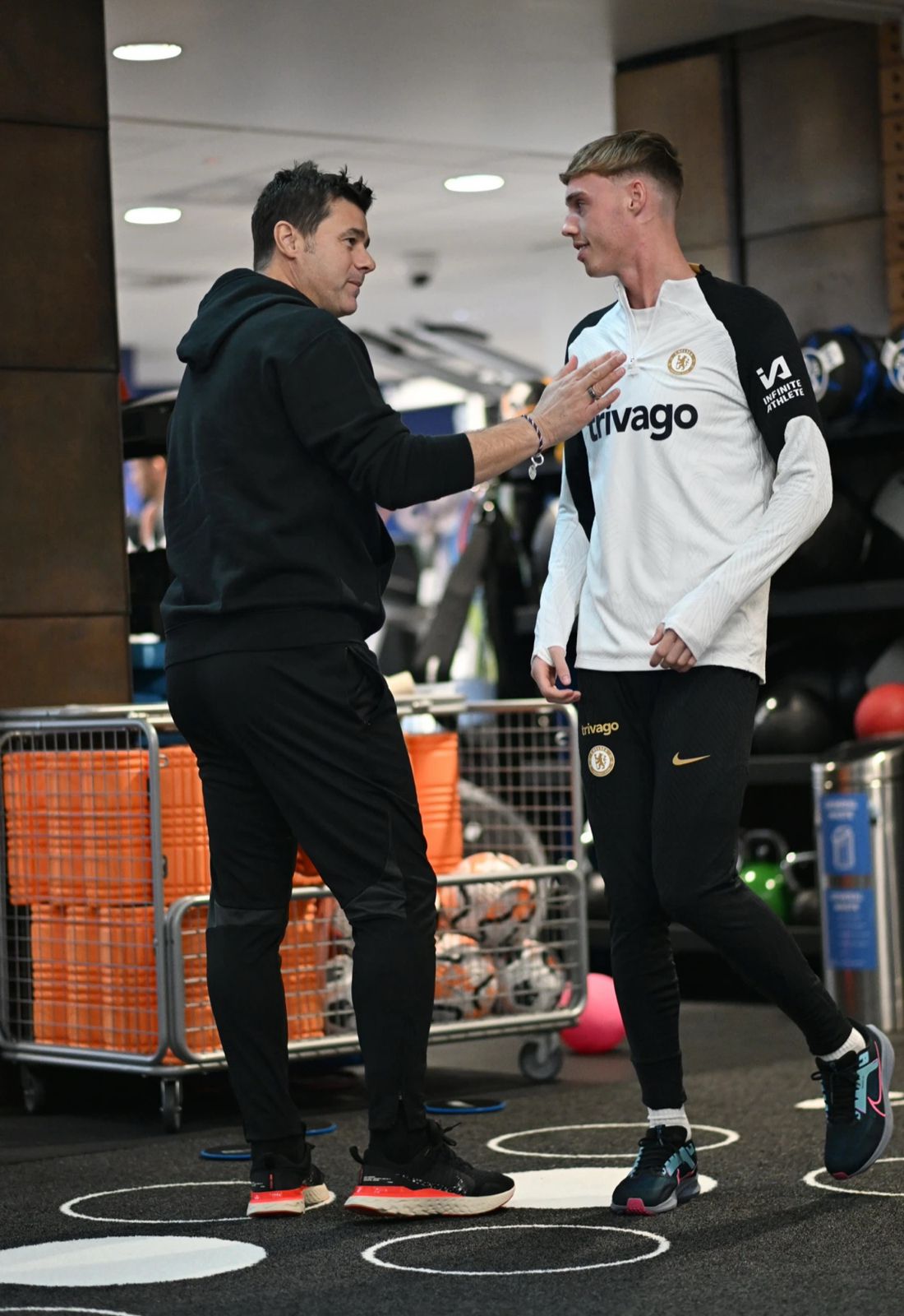 Pochettino and Cole Palmer